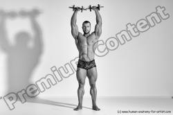 Bodybuilding reference poses of Ramon